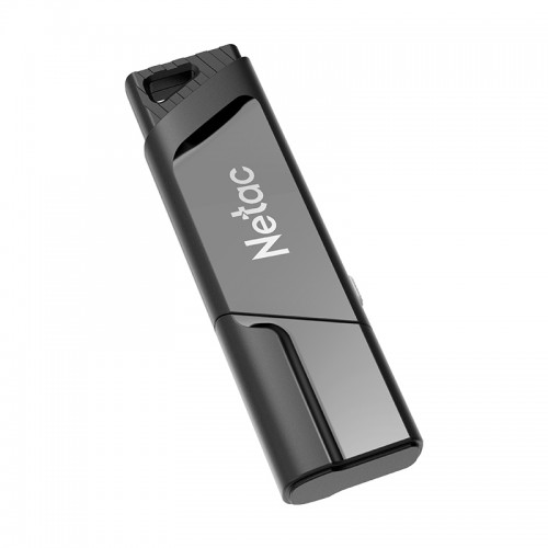 Флеш-накопитель 64Gb Netac U336, USB 3.0, пластик, чёрный